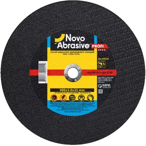 Круг відрізний NovoAbrasive для металу 300*3,0*32 (5/15шт)