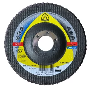 Круг KLINGSPOR пелюстковий EXTRA SMT104 125*22,23мм P60, T29