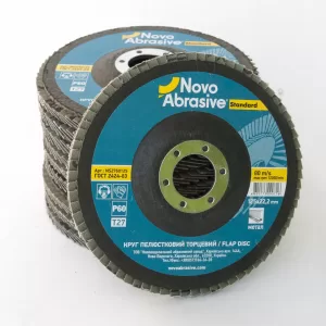 Круг NovoAbrasive пелюстковий Standard P80 Т29 (5/10)