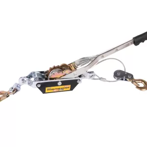 Лебідка MASTER TOOL важільна 2т, 2 положення, трос 4 мм * 2,0 м