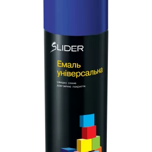 Емаль SLIDER color універсальна 5002 синій, аероз. 400 мл (12 шт. в уп.)