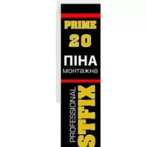 Піна монтажна трубочна BESTFIX 20л.300мл (12 шт. в ящику)