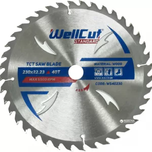 Пильний диск WellCut Standard 230*22,23*40Т