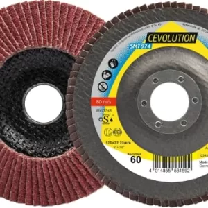 Круг KLINGSPOR пелюстковий SUPRA SMT974 кераміка 125*22,23мм, P60, T29