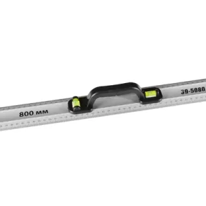 Лінійка MASTER TOOL алюмінієва, з ручкою, 2 капсули 80 см
