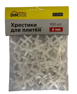 Хрестики для плитки DIMSIDE 3 мм (пач 150шт)