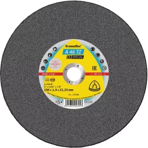 Круг відрізний Klingspor для металу A46 TZ Special 125*1,6*22,23 (25шт)