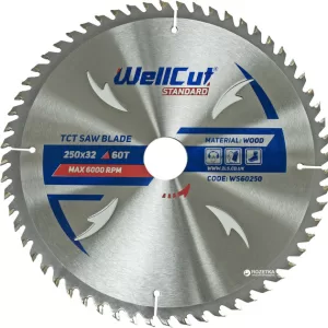 Пильний диск WellCut Standard 250*32*60Т