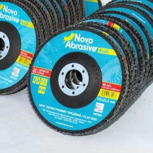 Круг NovoAbrasive пелюстковий Profi, цирконій P120 Т29 (5/15)