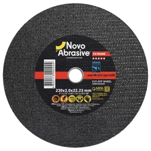 Круг відрізний NovoAbrasive для металу Extreme 230*2,0*22.23 (25 шт)