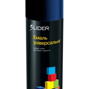 Емаль SLIDER color універсальна 5022 темно-синій, аероз. 400 мл (12 шт. в уп.)