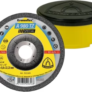 Круг відрізний Klingspor для металу A980 TZ Special 125*0,8*22,23