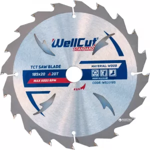 Пильний диск WellCut Standard 185*20*20Т