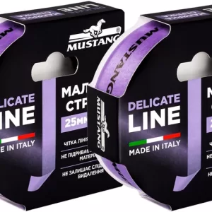 Малярна стрічка MUSTANG DELICATE LINE фіолетова 25х25м (1/24)