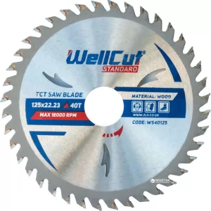 Пильний диск WellCut Standard 125*22.23*40Т