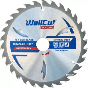 Пильний диск WellCut Standard 150*22.23*30Т