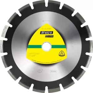 Алмазний круг KLINGSPOR Асфальт DT 602 A, 400х3.4мм 25.4мм