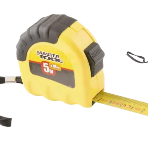 Рулетка MASTER TOOL "Shiftlock" нейлонове покриття 5м*19мм (уп-10шт.)