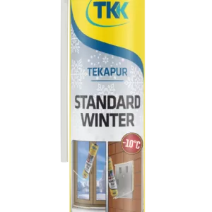 Піна монтажна трубочна TEKAPUR STANDART HAND WINTER  зимова 65л. 750мл (12шт. в ящику)