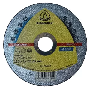 Круг відрізний Klingspor для металу A100 Extra 125*1,0*22,23 (50шт)