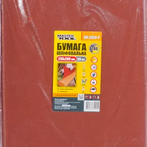 Терка MASTER TOOL нержавіюча з пластм. ручкою, зубчаста 125*270 мм, зуб 4*4 мм SALE