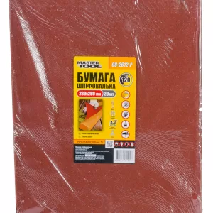 Папір шліфувальний MASTER TOOL водостійкий Р 120 230 * 280 мм, 20 шт SALE