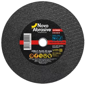 Круг відрізний NovoAbrasive для металу Extreme 230*1,9*22.23 (25шт)
