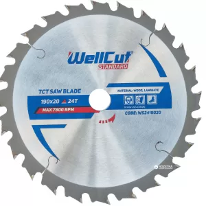 Пильний диск WellCut Standard 190*20*24Т ламінат