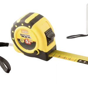 Рулетка MASTER TOOL "MAGNETIC" нейлонове покриття 5м*25мм (уп-6шт.)
