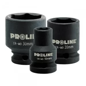 Насадка PROLINE торцева, ударна, 6-гранна 1/2" CrMo 22мм