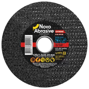 Круг відрізний NovoAbrasive для металу Extreme 125*1,2*22.23 (25шт)