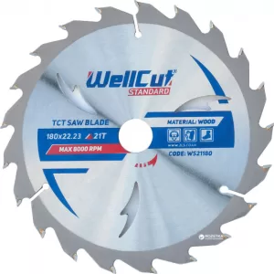 Пильний диск WellCut Standard 180*22.23*21Т