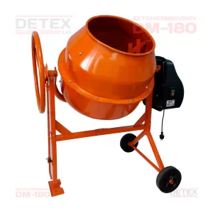 Бетонозмішувач DETEX DM-180л 1000Вт