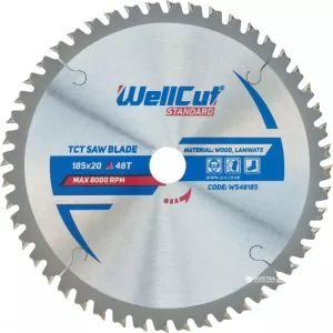Пильний диск WellCut Standard 185*20*48Т ламінат