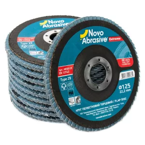 Круг NovoAbrasive пелюстковий Extreme, цирконій P40 Т29 (5/10)