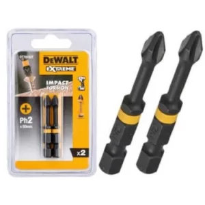 Біта DeWALT ударна IMPACT TORSION , ударна, Philips, Ph2, L=57 мм, 2 шт