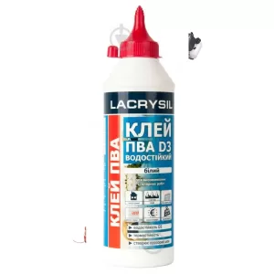 Клей ПВА LACRYSIL D3 0,4кг (6шт. в ящику)