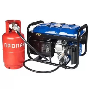 Генератор газ-бензин EnerSol, однофазний, 2,8 кВт, двигун EnerSol ES-210G, ручний старт