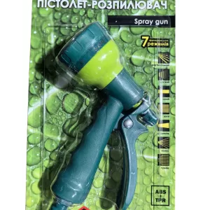 Пістолет зрошувальний DIMSIDE пластиковий 7 функцій (12/48шт в ящ.)
