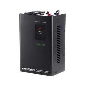 Стабілізатор напруги APRO 1600Вт, релейний AVR-2000V (підвісний)