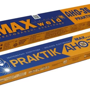 Електроди MAXweld АНО-36 Praktik д.5 мм 5 кг (1 уп.- 4 пач.)