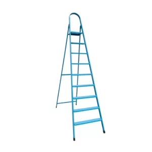 Драбина MASTER TOOL "Італія" металічна 9 сходинок, h=1960мм, max 150кг