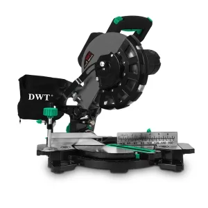 Пила дискова торцювальна DWT, 210мм, 1400Вт, 4900об/хв